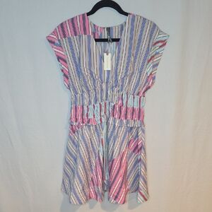 Anthropologie Multicolor Striped Dress